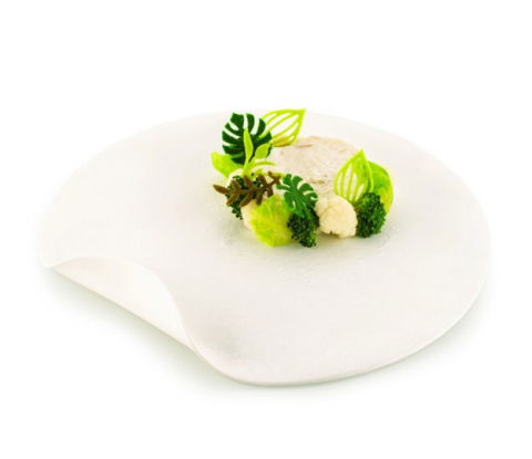 Forma Silicon Silikomart NaturaE Frunze 4 modele 4 x 2.5 x H 2 cm - 4 x 4.9 x H 2 cm, 1 ml, 68 cavitati [3]