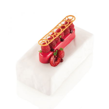 Forma Silicon Silikomart NaturaE Lampo - Ecler 13.1 x 2.6 x H 0.15 cm, 5 ml, 9+9 cavitati [3]