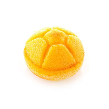 Forma Silicon Silikomart NaturaE Michetta Ø 6.4 x H 1.75 cm, 44.5+47.5 ml, 4+4 cavitati [4]