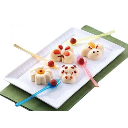 Forme de Silicon Cofetarie - Forma Silicon Springlife 7.7x5.7xH3.2cm, 8 cavitati (SF117) 