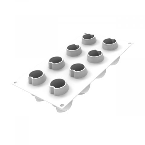 Forma Silicon Taki Ø 5 x H 7 cm, 8 cavitati x 100 ml [3]