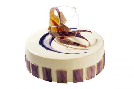 Forme de Silicon Cofetarie - Forma Silicon Tarta / Blat, margine dreapta Ø24xH4.2 cm, cu Inel