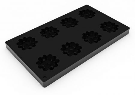 Forma Silicon TOP Hazel Mini Ø 6 x H 1.8 cm, 8 cavitati, 30 ml [3]