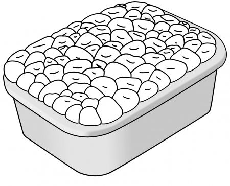 Forma Silicon TOP-IceCream Coral 36x25xH2.15 cm, 1 cavitate [3]