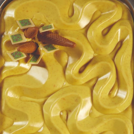 Forma Silicon TOP-IceCream Dune 36x25xH2.1 cm, 1 cavitate [2]