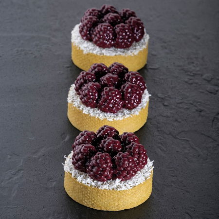 Forma Silicon TOP Raven Mini Ø 6 x H 2.3 cm, 8 cavitati, 40 ml [3]