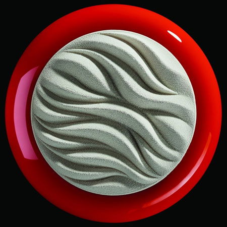 Forme de Silicon Cofetarie - Forma Silicon TOP River Ø13.5xH1.5 cm, 2 cavitati