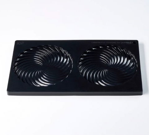 Forma Silicon TOP Twirl Ø 14 × H 1 cm, 2 cavitati, 120 ml [2]