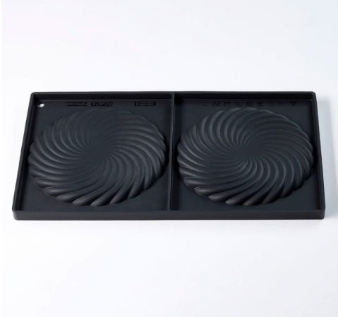 Forme de Silicon Cofetarie - Forma Silicon TOP Twirl Ø 14 × H 1 cm, 2 cavitati, 120 ml