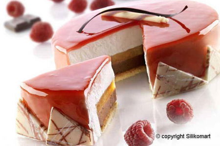 Forme Clasice Torturi, Cozonaci, Tarte - Forma Silicon Tort Ø 13.5 x H 5 cm, vol. 705 ml