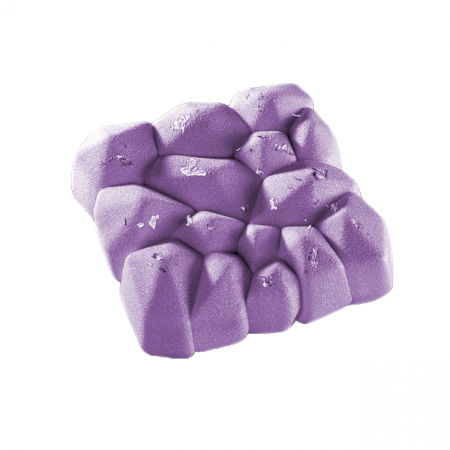 Forme Silicon pentru Torturi si Prajituri - Forma Silicon Tort 3D Ametista 16.5x16.5xH5 cm