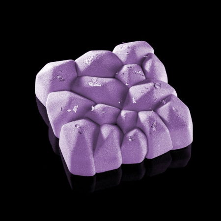 Forme Silicon pentru Torturi si Prajituri - Forma Silicon Tort 3D Ametista 16.5x16.5xH5 cm