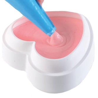 Forma Silicon Tort Inima 3D Amore + Cutter,  14.2 x 13.7 x H 5 cm [3]