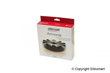 Forme de Silicon Cofetarie - Forma Silicon Tort 3D Armonia Ø 18 x H 5 cm