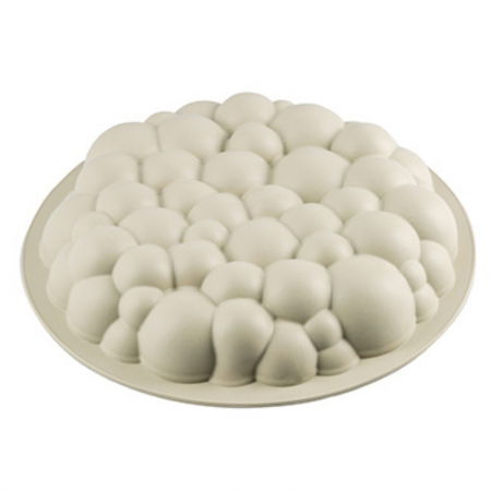 Forme de Silicon Cofetarie - Forma Silicon Tort 3D Bubbles Ø 22 x H 5.5 cm, 1600 ml