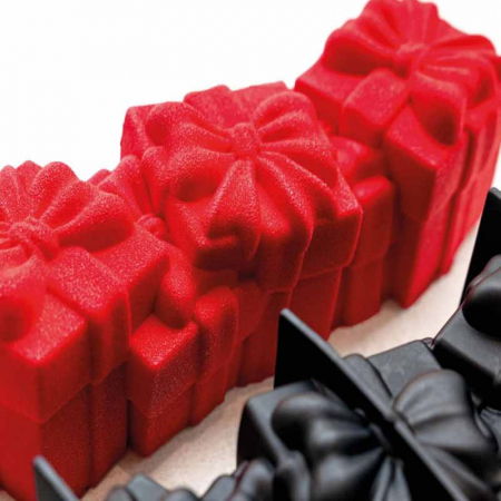 Forme Silicon Trunchi - Forma Silicon Tort 3D Cadou 25 x 8.5 x H 8.5, 1100 ml