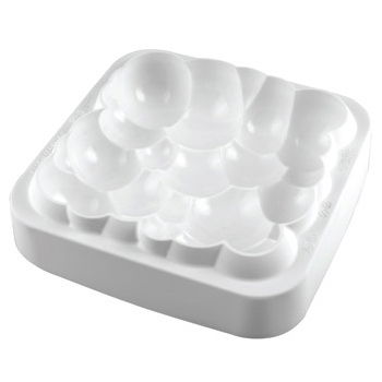 Forme de Silicon Cofetarie - Forma Silicon Tort 3D Cloud 1600, 20 cm x 20 cm x 5.5 cm