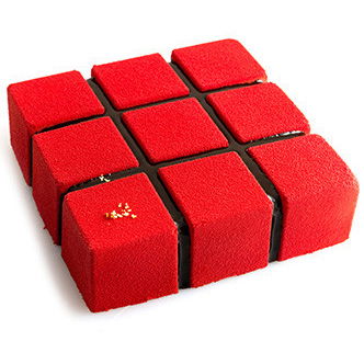 Forma Silicon Tort 3D Cubik 1400, 17.2 cm x 17.2 cm x 5 cm [2]