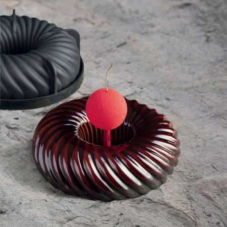 Forme Silicon pentru Torturi si Prajituri - Forma Silicon Tort 3D Cyclone Ø 18 cm