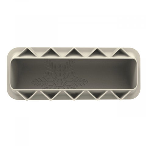 Forme Silicon Trunchi - Forma Silicon Tort 3D Fulg Nea 25 x 8 x H 5.8 cm, 1150 ml