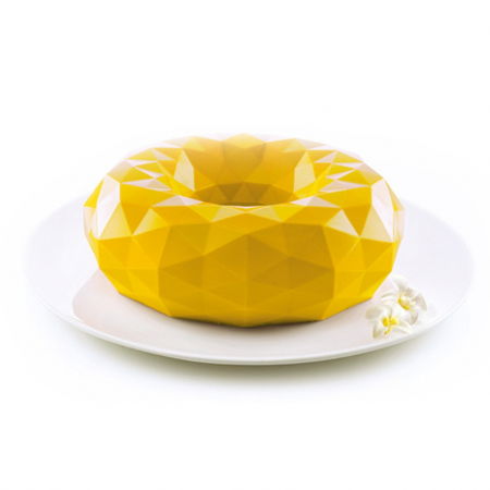 Forme de Silicon Cofetarie - Forma Silicon Tort 3D Gioia Ø 21 x H 7 cm, 1660 ml