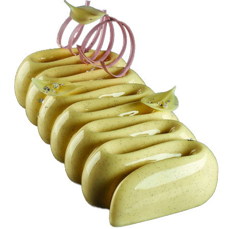 Forme de Silicon Cofetarie - Forma Silicon Tort 3D Honore 23x10.5xH4.5 cm