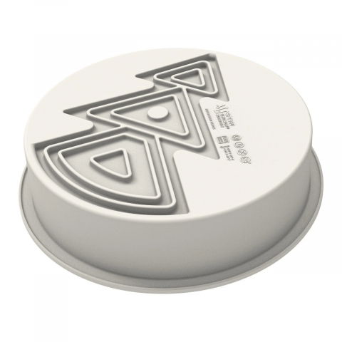 Forma Silicon Tort 3D Iarna Ø 20 x H 2 cm, 1480 ml [2]