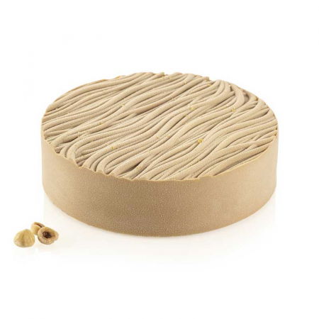 Forme de Silicon Cofetarie - Forma Silicon Tort 3D Kit Levante Ø 18 x H 5 cm, 1200 ml