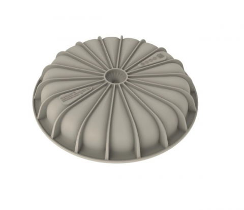 Forme Moderne Tort - Forma Silicon Tort 3D Maggie Ø 20 x H 5.2 cm, 1400 ml