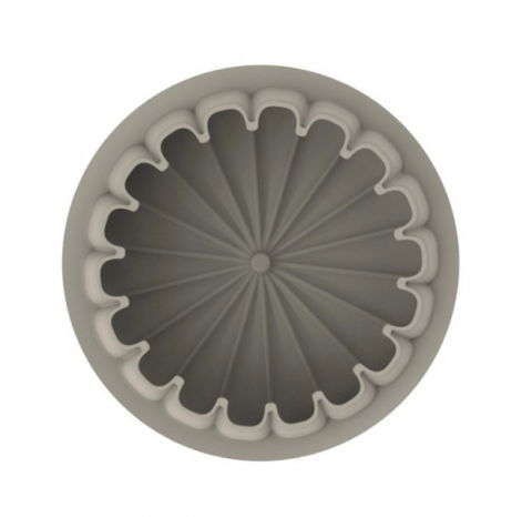 Forma Silicon Tort 3D Maggie Ø 20 x H 5.2 cm, 1400 ml [2]