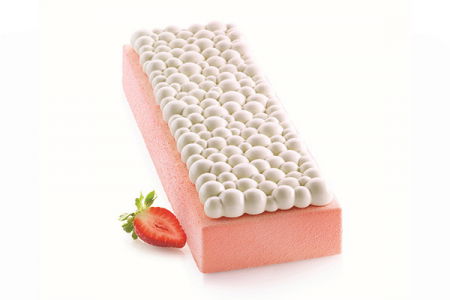 Forme de Silicon Cofetarie - Forma Silicon Tort 3D Mille Bolle 30 x 10 x H 3.6 cm
