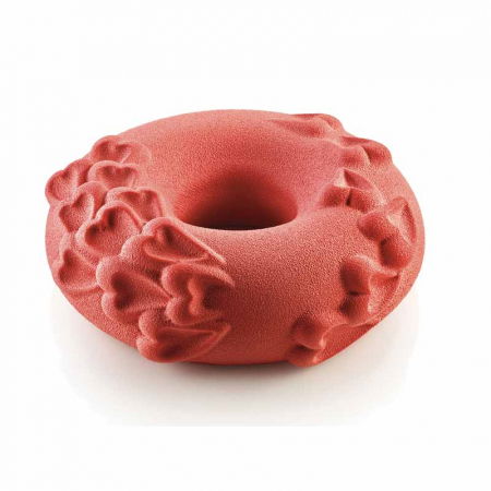 Forme Moderne Tort - Forma Silicon Tort 3D Passione Ø 20.25 x H 6.65 cm, 1340 ml