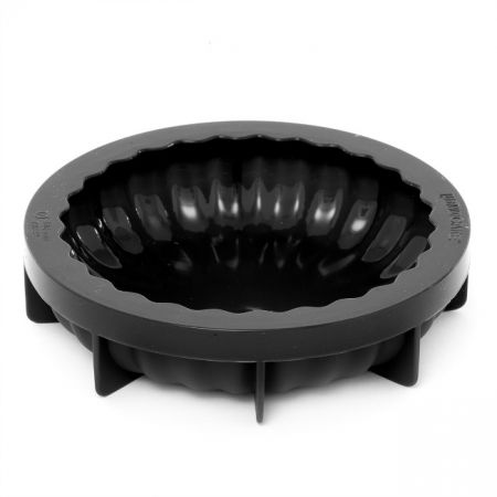Forme Moderne Tort - Forma Silicon Tort 3D Plissee Ø18xH4.7 cm