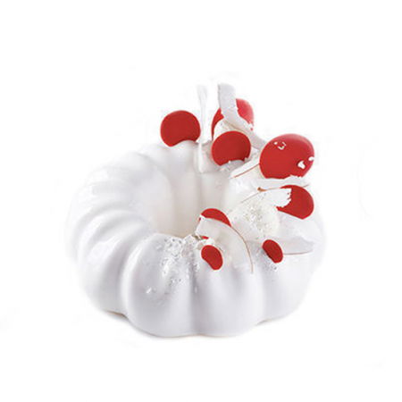 Forme Silicon pentru Torturi si Prajituri - Forma Silicon Tort 3D Queen Ø18xH5.7 cm