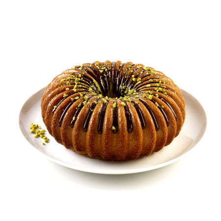 Forme de Silicon Cofetarie - Forma Silicon Tort 3D Raggio Ø 19.5 x H 6.8 cm, 1530 ml