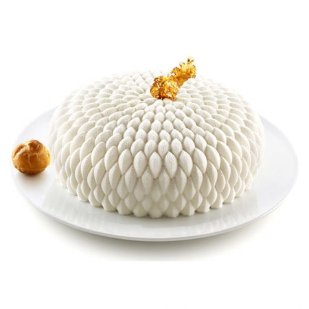 Forme Moderne Tort - Forma Silicon Tort 3D Saint Honore Ø 19 x H 7 cm, 1600 ml