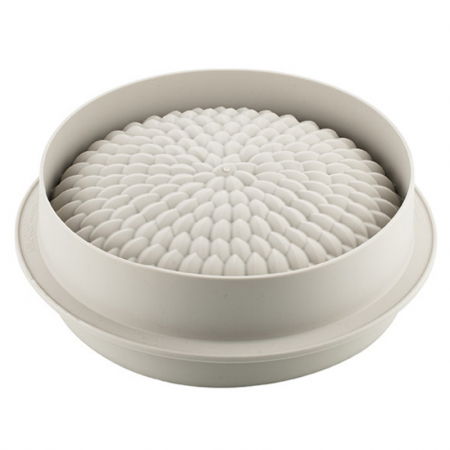 Forme Moderne Tort - Forma Silicon Tort 3D Saint Honore Ø 19 x H 7 cm, 1600 ml