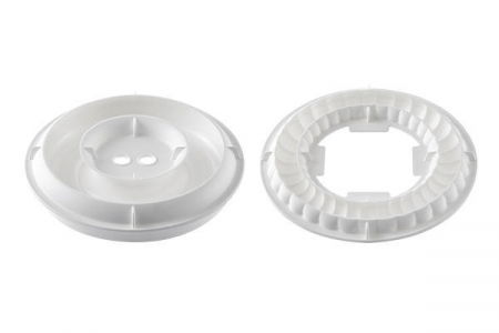 Forme de Silicon Cofetarie - Forma Silicon Tort 3D Symphony Ø 24 x H 4.7 cm - 3 piese