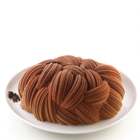 Forme de Silicon Cofetarie - Forma Silicon Tort 3D Wooly Ø 19 x H 17 cm, 1300 ml