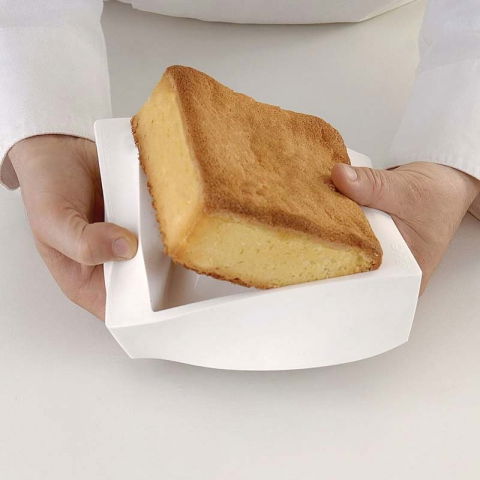 Forma Silicon Tort Patrat 16 x 16 x H 4 cm, vol. 1019 ml [2]