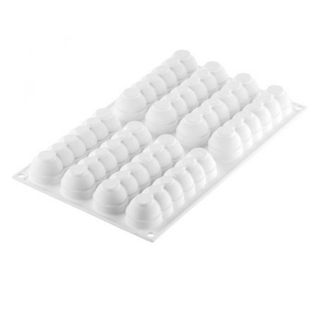 Forma Silicon Truffle Ecler 13 x 3.1 x H 2.8 cm, 8 cavitati, 75 ml + decupator [2]