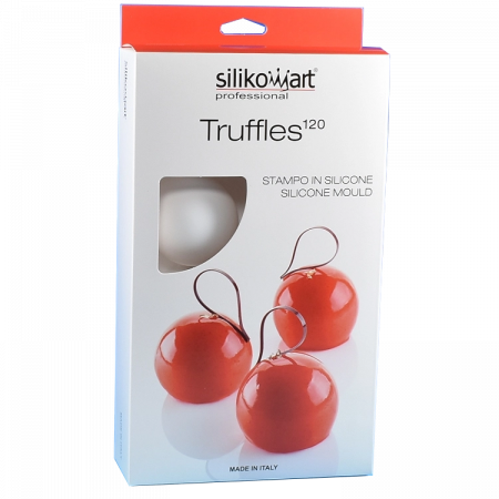 Forme de Silicon Cofetarie - Forma Silicon Sfere Ø6.2xh5.2 cm, 8 cavitati (TRUFFLES 120)