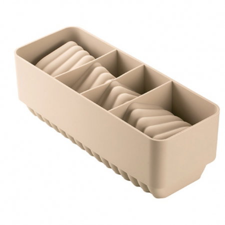 Forma Silicon Trunchi 3D Corallo 24.5 x 9 x H 9 cm, 1400 ml [3]