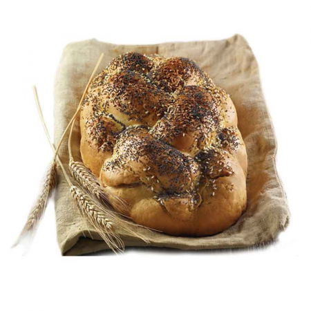 Forme Silicon Trunchi - Forma Silicon Trunchi 3D Impletitura (Treccia) 28.8 x 15.6 x H 8.3 cm, 2100 ml