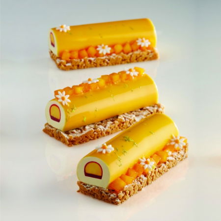 Forme de Silicon Cofetarie - Forma Pavoflex 60x40 cm Trunchi Ø4 x L56 cm, 5 cavitati, 600 ml