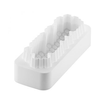 Forma Silicon Trunchi Fagure 25 x 9 x H 7.3 cm, 1100 ml (BEEHIVE 1100) [2]