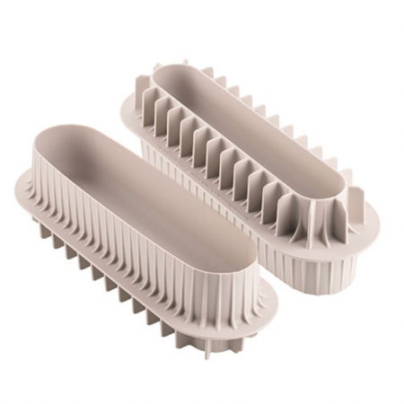 Forme Silicon Trunchi - Forma Silicon Trunchi / Insertie 3D 20x3.5xH3 cm/22x5xH4 cm, 190 + 400 ml