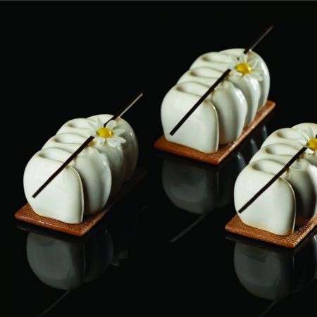 Forme 30x40cm Monoportii, Mignon - Forma Silicon Turn, Monoportii 8 x 4.6 x h 3.8 cm, 100 ml, 15 cavitati