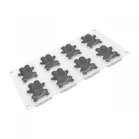 Forma Silicon Ursulet 7.9 x 5.6 x H 2.7 cm, 8 cavitati x 68 ml [3]