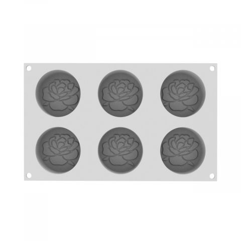 Forma Silicon Valentine Ø 7 x H 3 cm, 6 cavitati x 110 ml [2]